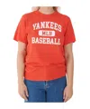 Sporty And Rich Yankees Ivy T-shirt In Orange