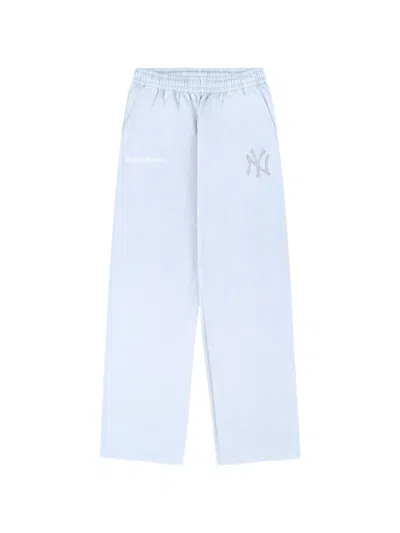 Sporty And Rich Yankees Krystal Track Pants In Blue