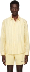 SPORTY AND RICH YELLOW 'SRC' SHIRT