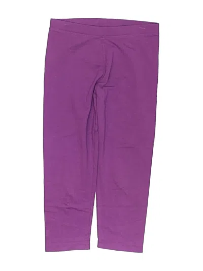 Pre-owned Spotted Zebra Kids' Active Pants In Purple