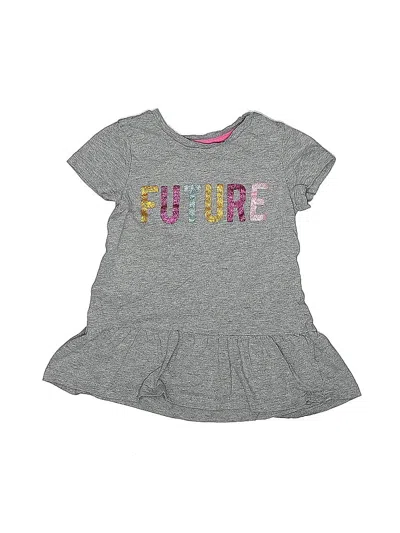 Pre-owned Spotted Zebra Kids' Dress In Gray