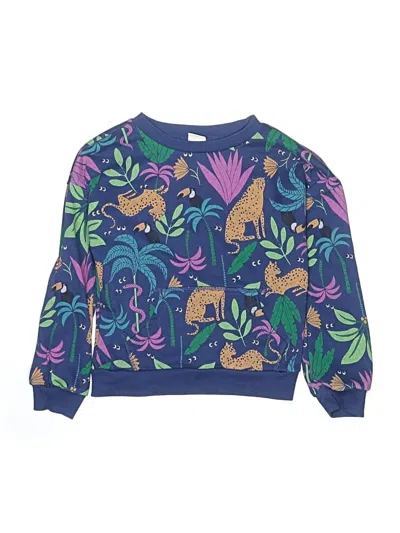 Pre-owned Spotted Zebra Kids' Pullover Sweater In Blue