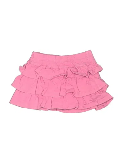 Pre-owned Spotted Zebra Kids' Skirt In Pink