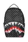 Sprayground Zaino Dripping Sharks In Paris Dlxv In Black