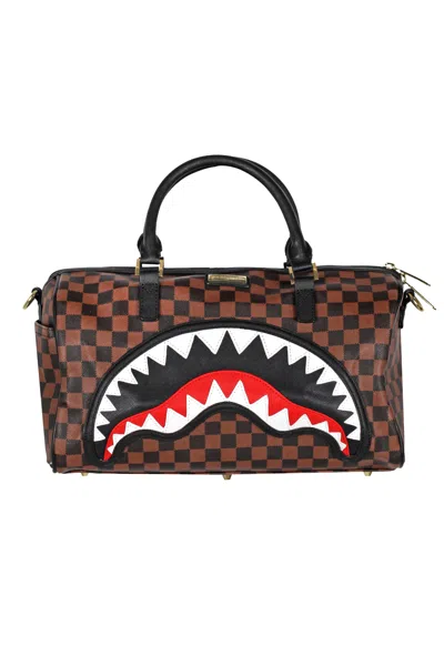 SPRAYGROUND SPRAYGROUND - MEDIUM BAG - 461240 - BROWN/BLACK