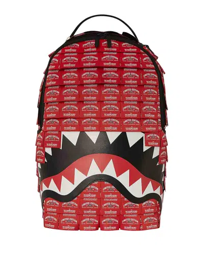 Sprayground 1 Off Bakpack Red Labels