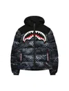 Sprayground 3 Am Down Jacket In Multi