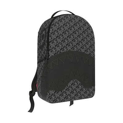 Pre-owned Sprayground 3dsg Blackout Backpack 'black/grey Textured' | Men's Size Onesize
