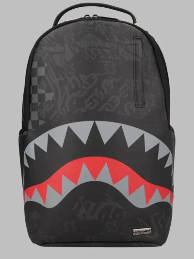 Sprayground 4am Red Shark Backpack In Multicolor