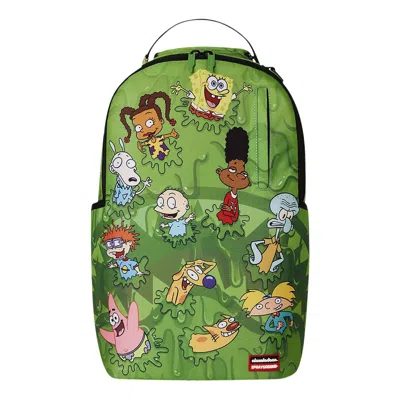 Pre-owned Sprayground 90's Nickelodeon Slime Squad Dlxr Backpack 'green' | Men's Size Onesize