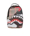 Sprayground Abstract Pattern Backpack In Multicolor
