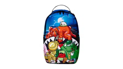 Pre-owned Sprayground After The After After Party Dlxr Backpack In Multi