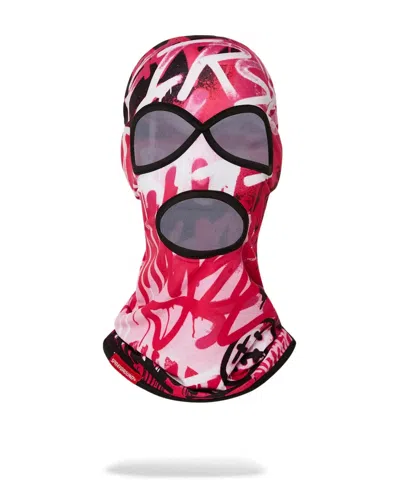 Sprayground Afterglow Skyglow 910hw375nsz Ski Mask Unisex Pink Graffiti Jax148