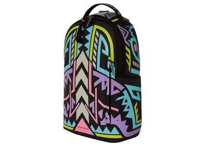 Pre-owned Sprayground A.i.4 Path To The Future Iii (dlxv) Backpackin Black