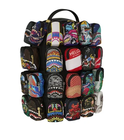 Sprayground All The Bags In The World Anniversary Backpack In Black