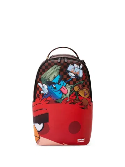 Sprayground Angry Bird Money Boy Backpack In Black