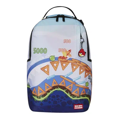 Pre-owned Sprayground Angry Birds Shark Defense Backpack 'multicolor' | Multi-color | Men's Size Onesize
