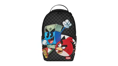 Pre-owned Sprayground Angry Birds X Money Boys Backpack In Multi
