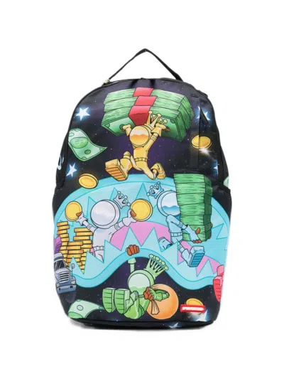 Sprayground Astro Crew Graphic-print Backpack In Black