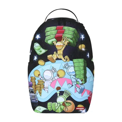 Pre-owned Sprayground Astro Crew Space Stacks Backpack 'multicolor' | Multi-color | Men's Size Onesize