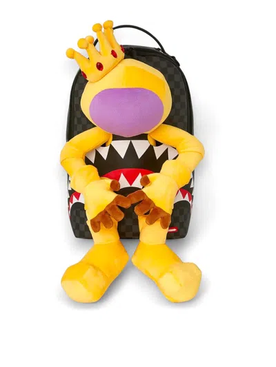 Sprayground Astromane Stuck In Backpack In Yellow
