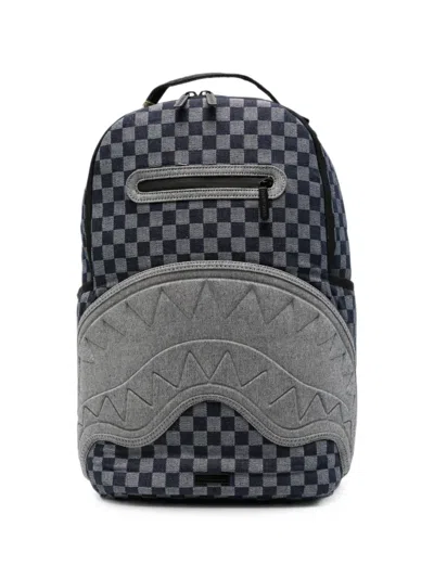 Sprayground Atelier Bleu Sharks In Paris Backpack In Orange