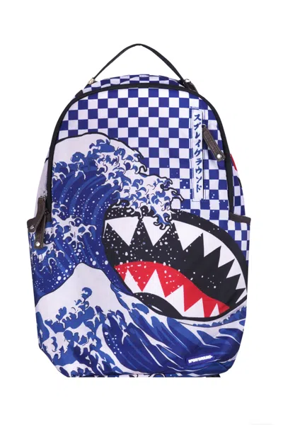 Sprayground - Backpack - 471456 - Beige/blu