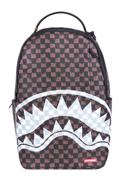 Sprayground - Backpack - 480916 - Brown/grigio In Marrone/grigio