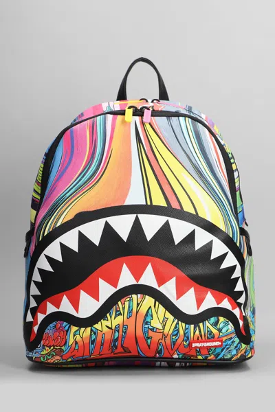 Sprayground Backpack In Multicolor Pvc