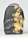 Sprayground Floral-print Checkered Backpack In Multi