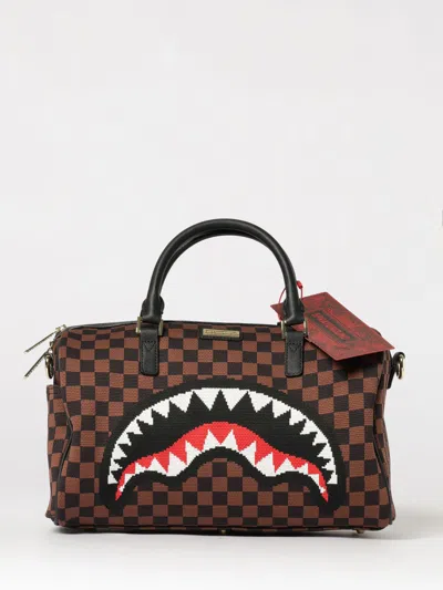 Sprayground Travel Bag  Men Color Brown