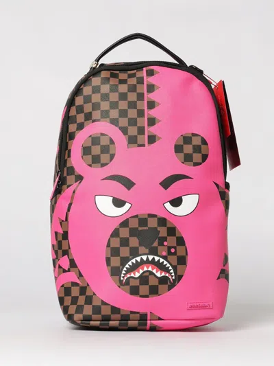 Sprayground Backpack Men  In Pink
