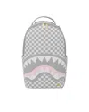 Sprayground Zaino Knit Sharks In Paris In Cream Dlx In Multi