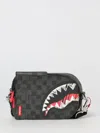 Sprayground Logo-patch Backpack In Black