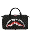 Sprayground Shark In Paris Thunderdrip Boston Bag In Gray