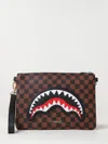 Sprayground Sawtooth Sharks Clutch In Multi