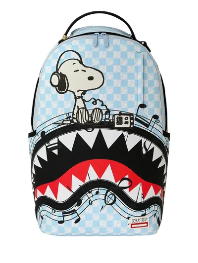 Sprayground Snoopy Jam Print Mini Backpack For Kids In Blue