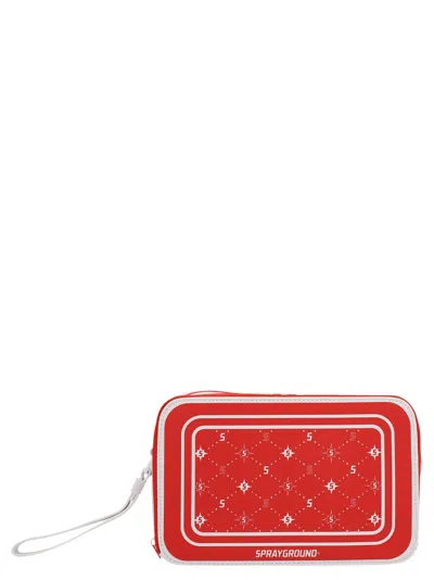 Sprayground 'bandana' Beauty Bag In White