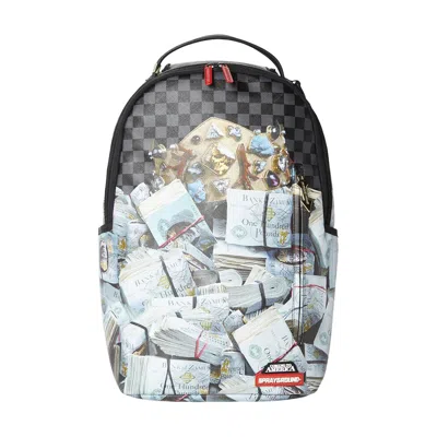 Pre-owned Sprayground Bank Stacks Of Zamunda Coming 2 America Backpack 'multicolor' | Multi-color | Men's Size