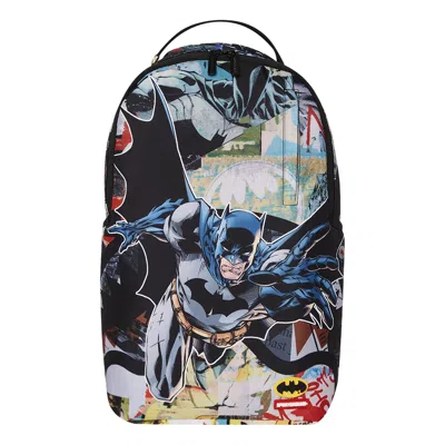 Pre-owned Sprayground Batman To The Rescue Dlxr Backpack 'multicolor' | Multi-color | Men's Size Onesize