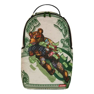 Sprayground Bear Force One Backpack 'green' In Neutral