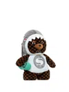 Sprayground Bear-shape Dollar-detail Backpack In Brown