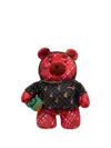 Sprayground Bear-shape Backpack In Red