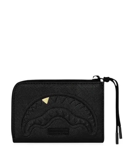 Sprayground Blacked Out Embossed-tooth Wallet