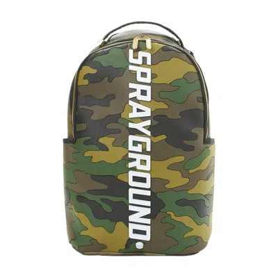 Pre-owned Sprayground Bodyguard Backpack 'camo' | Green | Men's Size Onesize