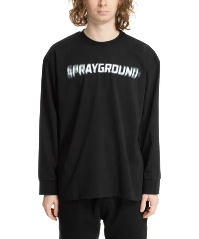 Sprayground Bokeh Effect T-shirt In Black