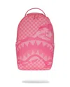 Sprayground Bold Camouflage-pattern Backpack In Pink