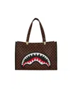 Sprayground Borsa Tote Sawtooth Sharks In Paris Tortuga In Multi
