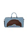 Sprayground Borsone Denim Sharktuffle
