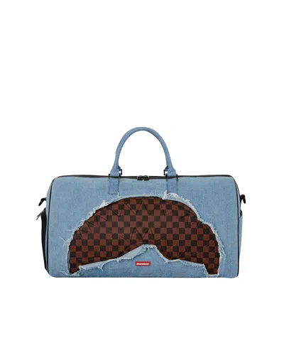 Sprayground Borsone Denim Sharktuffle